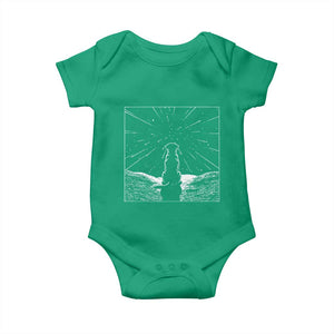 Meteor Shower Science Gift Baby Onesie Dog Watching Stars