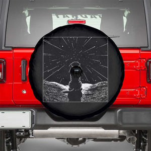 Meteor Shower Science Gift Spare Tire Cover Dog Watching Stars