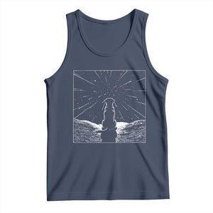 Meteor Shower Science Gift Tank Top Dog Watching Stars