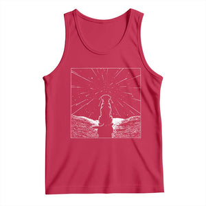 Meteor Shower Science Gift Tank Top Dog Watching Stars