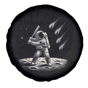 Funny Astronaut Smashing Meteors In Space Spare Tire Cover Astronomy Lover Gift