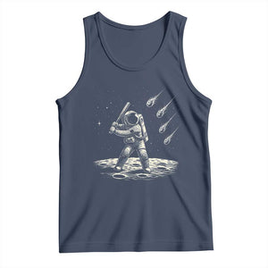 Funny Astronaut Smashing Meteors In Space Tank Top Astronomy Lover Gift