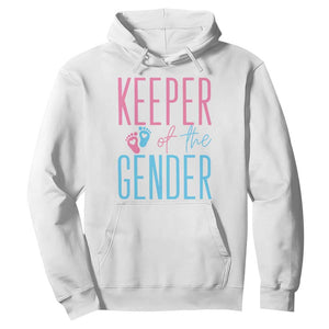 Funny Gender Reveal Party Hoodie Keeper Of The Gender