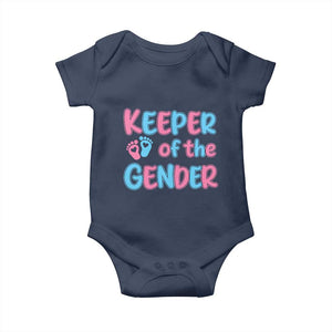 Funny Pregnancy Announcement Baby Onesie Keeper Of The Gender