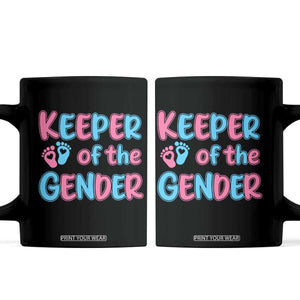 Funny Pregnancy Announcement Coffee Mug Keeper Of The Gender
