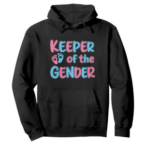 Funny Pregnancy Announcement Hoodie Keeper Of The Gender