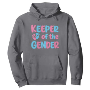 Funny Pregnancy Announcement Hoodie Keeper Of The Gender