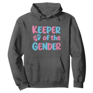 Funny Pregnancy Announcement Hoodie Keeper Of The Gender