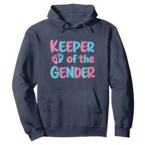 Funny Pregnancy Announcement Hoodie Keeper Of The Gender