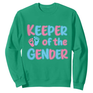 Funny Pregnancy Announcement Sweatshirt Keeper Of The Gender