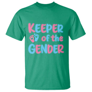 Funny Pregnancy Announcement T Shirt Keeper Of The Gender