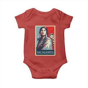 Womens History Month Sacagawea Baby Onesie Native American Heritage Graphic