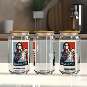 Womens History Month Sacagawea Glass Can Native American Heritage Graphic