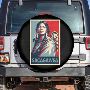 Womens History Month Sacagawea Spare Tire Cover Native American Heritage Graphic