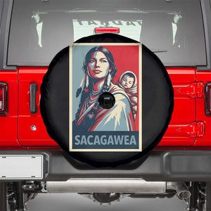 Womens History Month Sacagawea Spare Tire Cover Native American Heritage Graphic