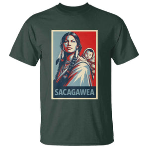 Womens History Month Sacagawea T Shirt Native American Heritage Graphic