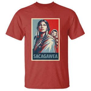 Womens History Month Sacagawea T Shirt Native American Heritage Graphic