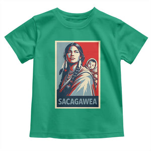 Womens History Month Sacagawea Toddler T Shirt Native American Heritage Graphic