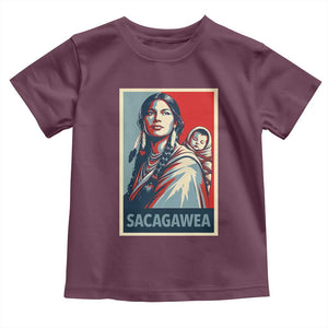 Womens History Month Sacagawea Toddler T Shirt Native American Heritage Graphic