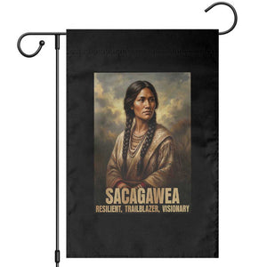 Sacagawea Native American Woman Garden Flag Resilient Trailblazer Visionary