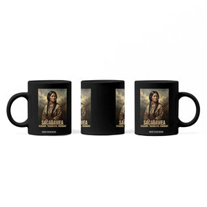 Sacagawea Native American Woman Coffee Mug Resilient Trailblazer Visionary