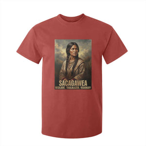 Sacagawea Native American Woman T Shirt For Kid Resilient Trailblazer Visionary