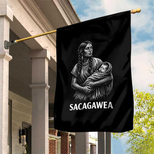 Sacagawea Garden Flag Native American Womens History Month Graphic