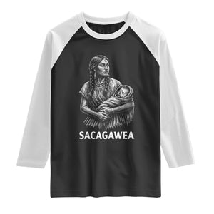 Sacagawea Raglan Shirt Native American Womens History Month Graphic