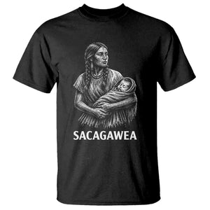 Sacagawea T Shirt Native American Womens History Month Graphic