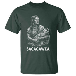 Sacagawea T Shirt Native American Womens History Month Graphic
