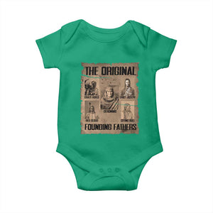 The Original Founding Fathers Baby Onesie Native American Indigenous Leaders Graphic