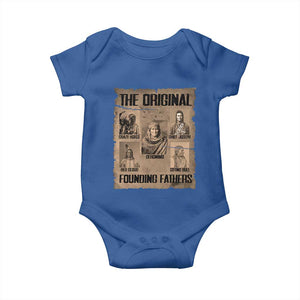The Original Founding Fathers Baby Onesie Native American Indigenous Leaders Graphic