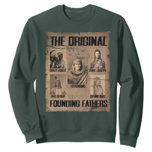The Original Founding Fathers Sweatshirt Native American Indigenous Leaders Graphic