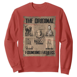 The Original Founding Fathers Sweatshirt Native American Indigenous Leaders Graphic