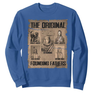 The Original Founding Fathers Sweatshirt Native American Indigenous Leaders Graphic