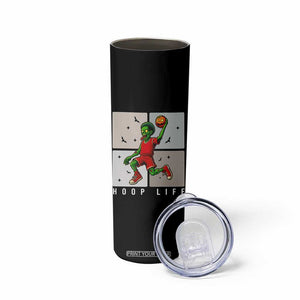 Hoop Life Skinny Tumbler Halloween Zombie Basketball Spooky Game TS12 Print Your Wear