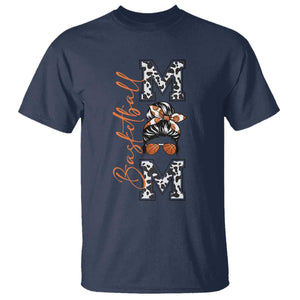 Basketball Mom T Shirt Retro Style Gift For Sports Lover TS12 Navy Print Your Wear