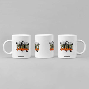 Basketball Dad Coffee Mug Camouflage Flame Graphic For Sport Lover TS12 Print Your Wear