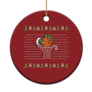 Funny Zombie Hand Basketball Xmas Gift Christmas Ornament TS12 Print Your Wear