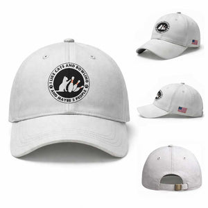 I Like Cats And Bowling And Maybe 3 People Baseball Cap Funny Cat Lovers TS12 Baseball Cap Universal Fit White Print Your Wear