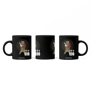Funny Cat Bowling Meme Coffee Mug Gift For Bowlers TS12 Print Your Wear