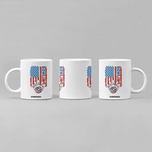 American Flag Patriotic Bowling Coffee Mug Bowler Gift TS12 Print Your Wear