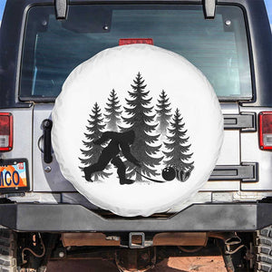 Funny Bigfoot Bowler Spare Tire Cover Bowling Strike Sports Lover Gift