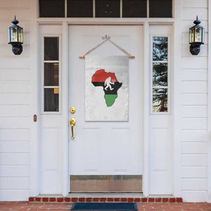Funny Kwanzaa Bigfoot Lover Garden Flag Festival Of Lights African Heritage Gift - Print Your Wear