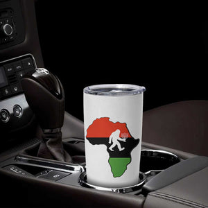 Funny Kwanzaa Bigfoot Lover Tumbler Cup Festival Of Lights African Heritage Gift TS12 Print Your Wear