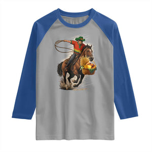 Kwanzaa Cowboy Raglan Shirt Funny African American Festival Gift - Print Your Wear