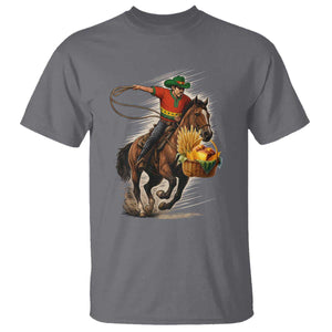 Kwanzaa Cowboy T Shirt Funny African American Festival Gift TS12 Charcoal Print Your Wear