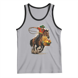 Kwanzaa Cowboy Tank Top Funny African American Festival Gift - Print Your Wear