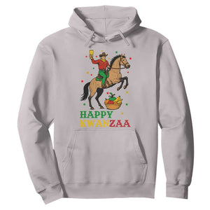 Happy Kwanzaa Cowboy Hoodie Funny African Holiday Gift TS12 Ice Gray Print Your Wear