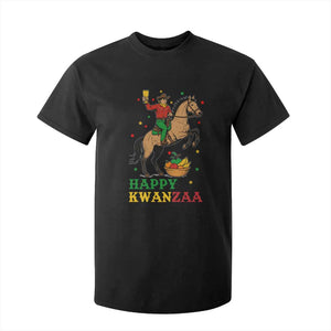 Happy Kwanzaa Cowboy T Shirt For Kid Funny African Holiday Gift - Print Your Wear